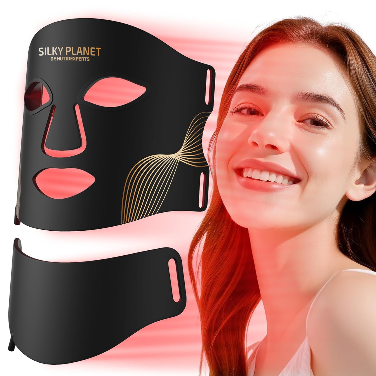 Maska do Terapii Światłem LED GlowMask